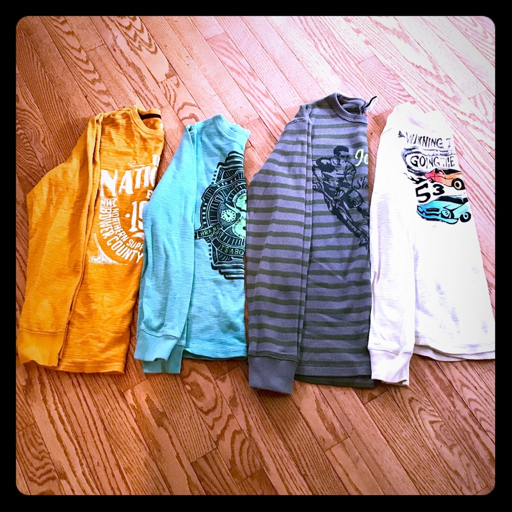 Bundle of Boys Long Sleeved Shirts